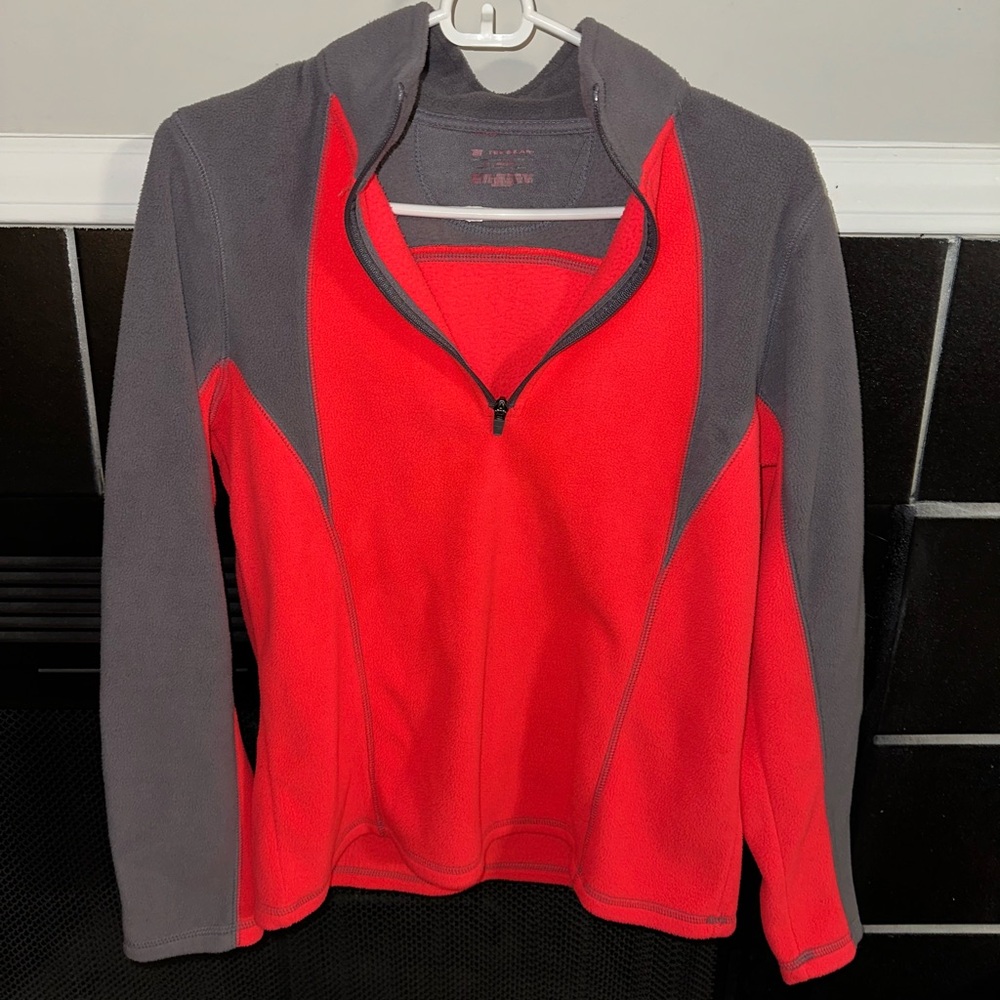 Tek Gear Charcoal and Scarlet Jacket